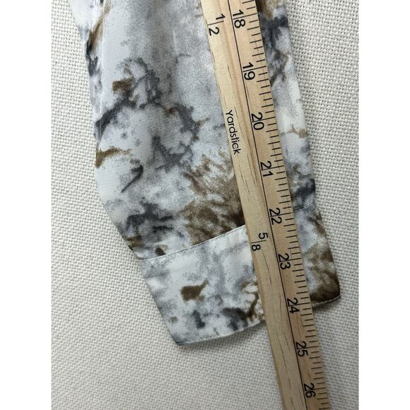 Blue B Collection Women’s Size Small LS Button Up “Loud & Clear” Design - Picture 9 of 10